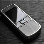 фото Телефон Nokia 8800 Carbon Карбон на 1 сим корпус металлический